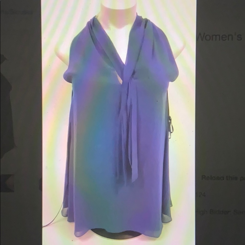 Haute Hippie Blue Sz S New w Tags $325 Retail - Picture 12 of 16